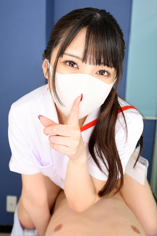 【VR】【8K VR】マスク美女の看護師に、見つめられて退院するまで、射精させられる入院生活 画像10