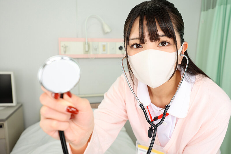 【VR】【8K VR】マスク美女の看護師に、見つめられて退院するまで、射精させられる入院生活 画像3
