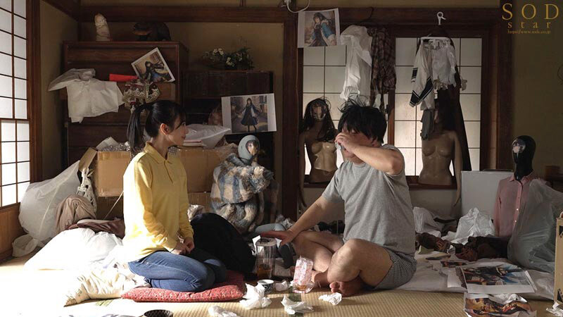 引きこもり訪問支援 ゴミ屋敷に放置された大量のシコティッシュに見かねて内緒でチンカス塗れのチンチンも笑顔で性サポートしてくれる優しいお手伝いさん 小湊よつ葉 画像4