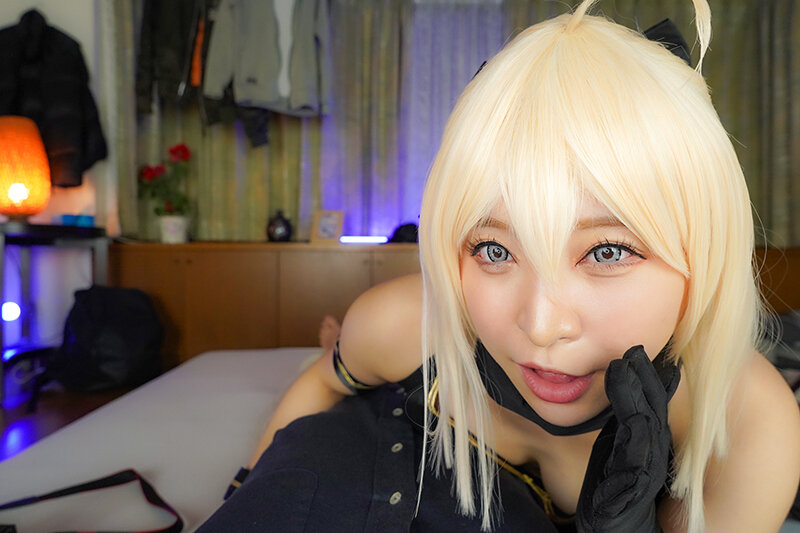 【VR】小悪魔レイヤーの誘惑ハメ個撮！ゴム無しコスぱこ！ 佐藤ののか 【8K】 画像4